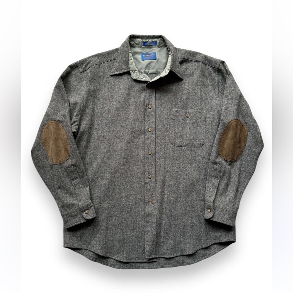 Pendleton Men's Gray Button Down Shirt - image 3